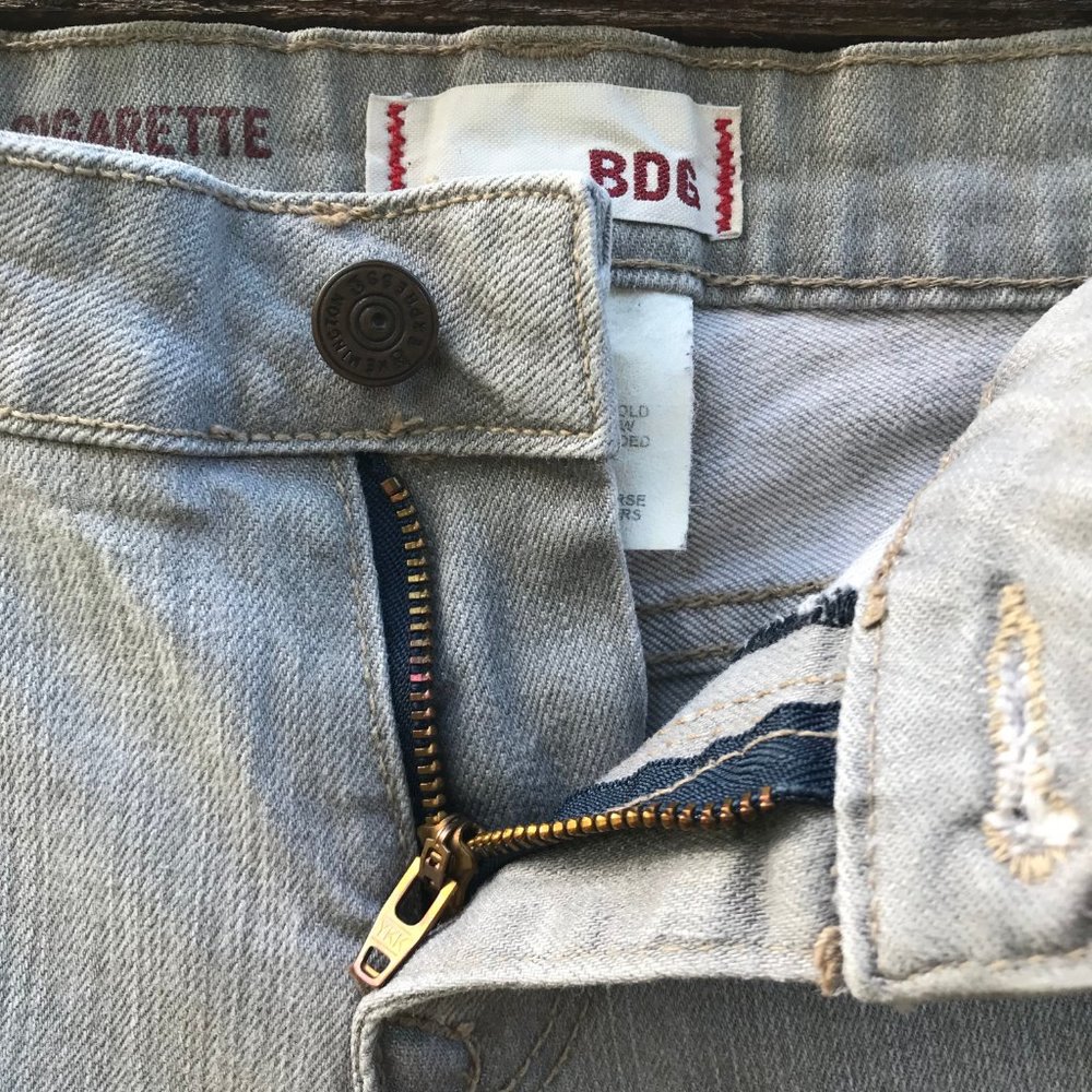 BDG CIGARETTE GREY SIZE 27 - Picture 3 of 9